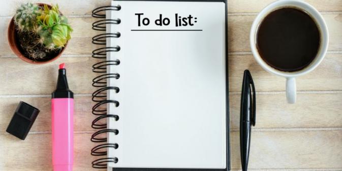 a simple to-do list